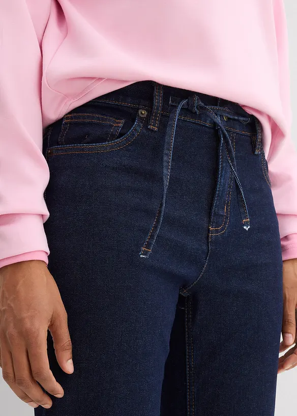 Loose Straight Jeans Mid Waist, bonprix