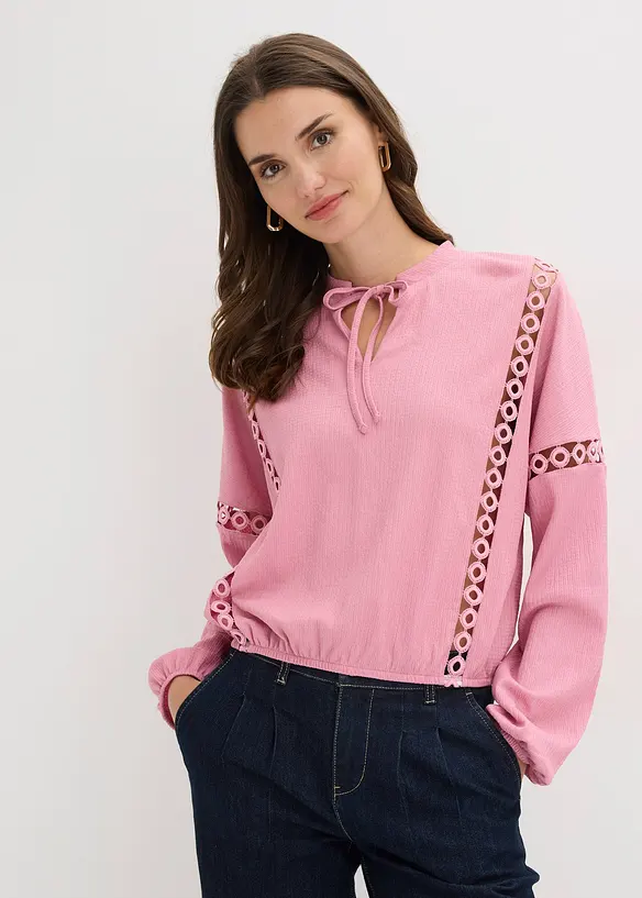 L&aring;ng&auml;rmad topp, bonprix