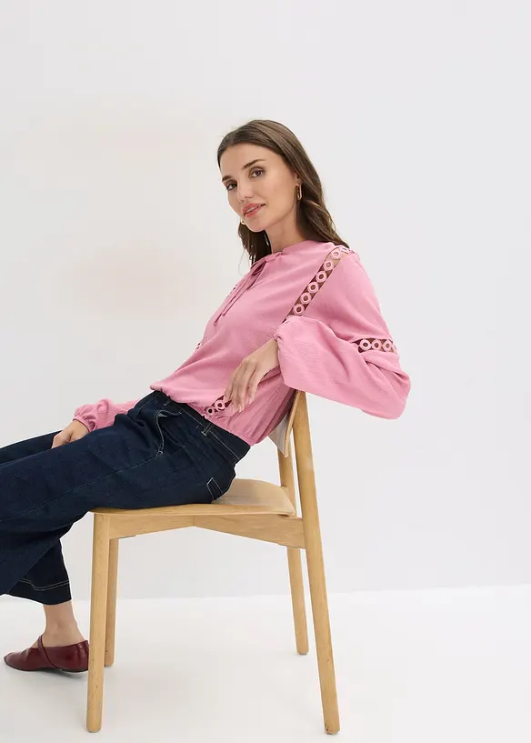 L&aring;ng&auml;rmad topp, bonprix