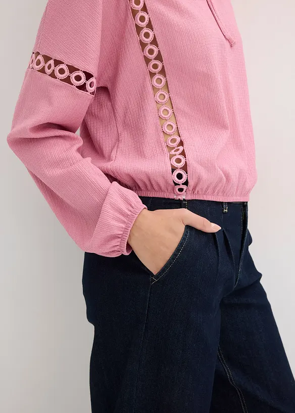 L&aring;ng&auml;rmad topp, bonprix