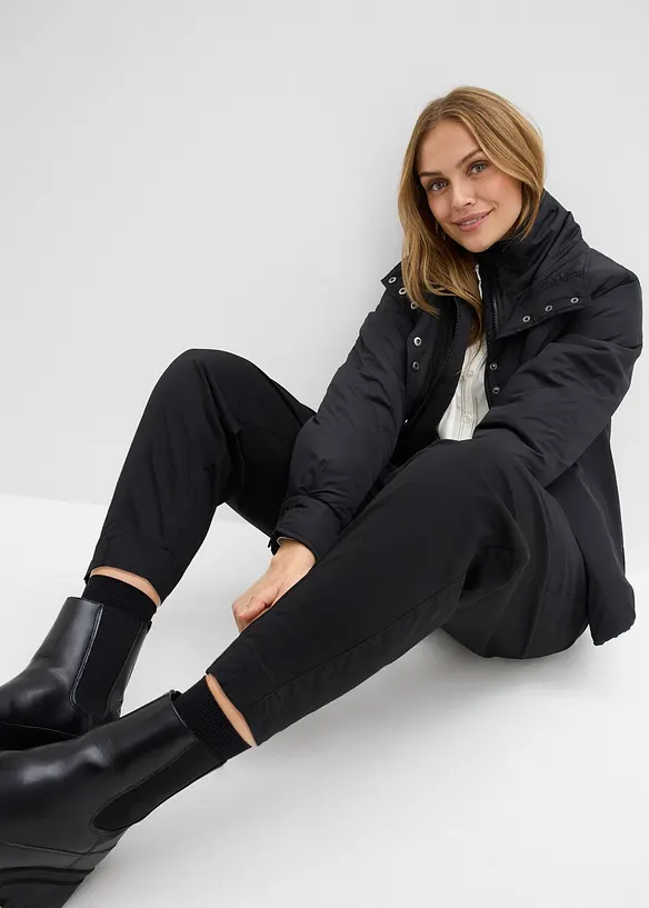 Byxa i barrelmodell med res&aring;rmidja, bonprix