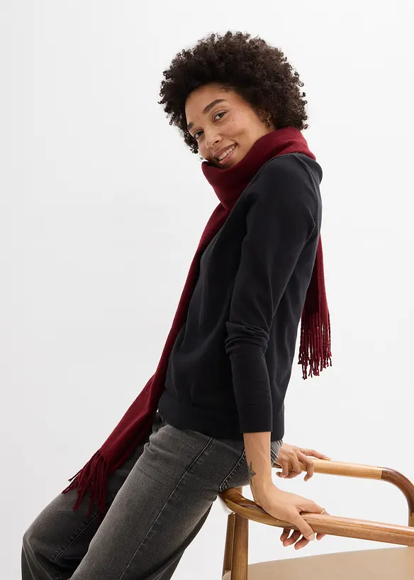 Finstickad tr&ouml;ja, bonprix