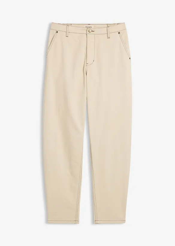 Twillbyxa i barrelmodell, bonprix