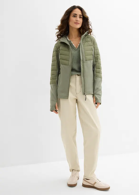 Twillbyxa i barrelmodell, bonprix