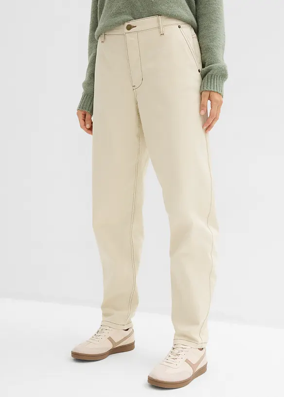 Twillbyxa i barrelmodell, bonprix