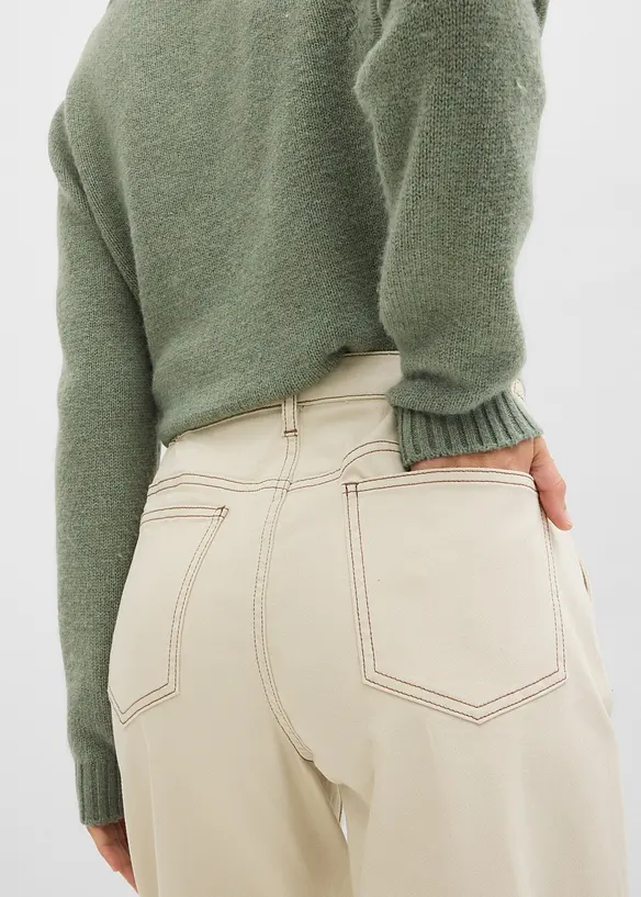 Twillbyxa i barrelmodell, bonprix