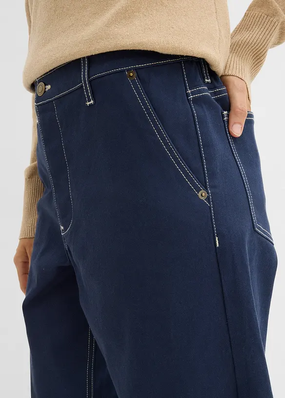 Twillbyxa i barrelmodell, bonprix