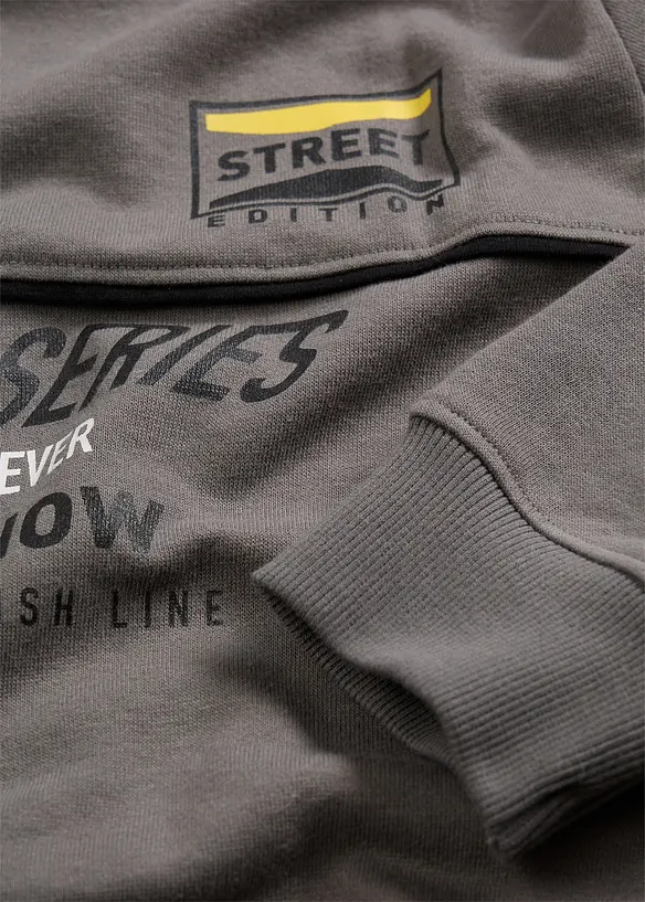 Sweatshirt i mjuk bomullsmix, bonprix