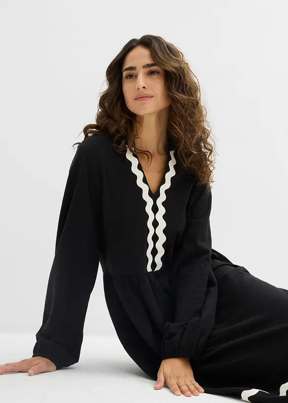 Jerseykl&auml;nning, bonprix