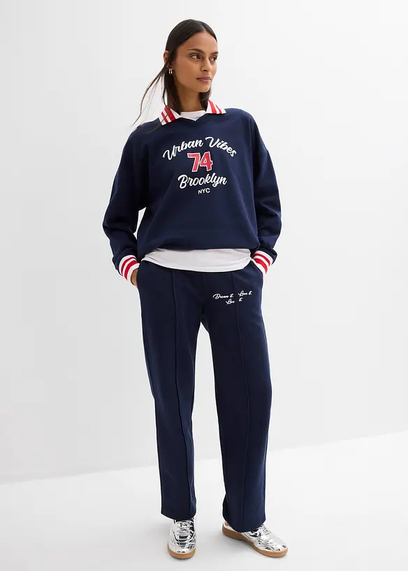 Trik&aring;byxa i ekologisk bomull, bonprix