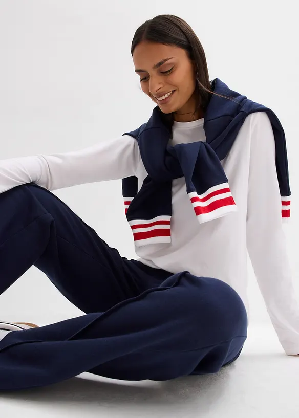 Trik&aring;byxa i ekologisk bomull, bonprix