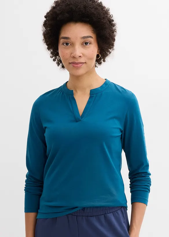 Topp med farfarskrage, bonprix