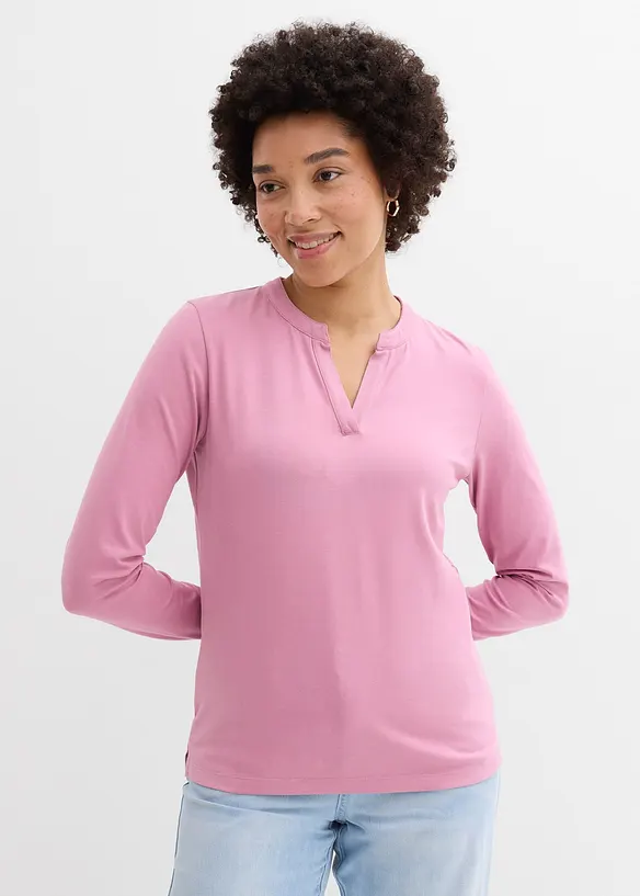 Topp med farfarskrage, bonprix