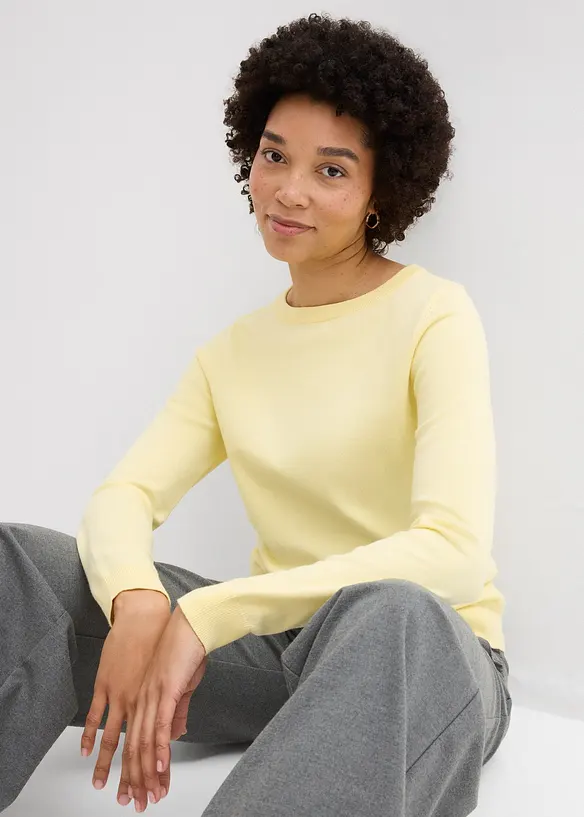 Finstickad tr&ouml;ja, bonprix