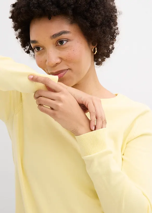 Finstickad tr&ouml;ja, bonprix