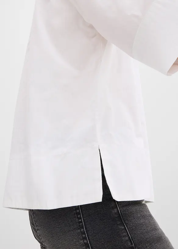 Blus i ekologisk bomull, bonprix