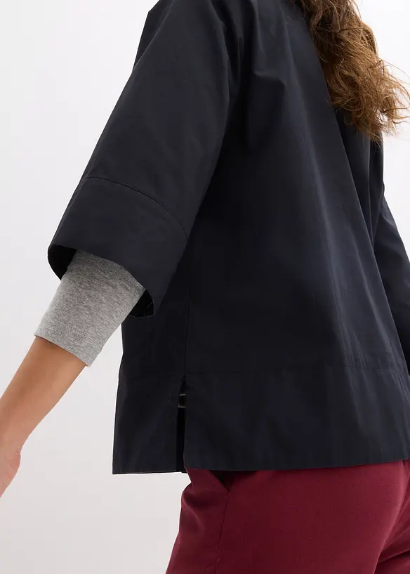 Blus i ekologisk bomull, bonprix