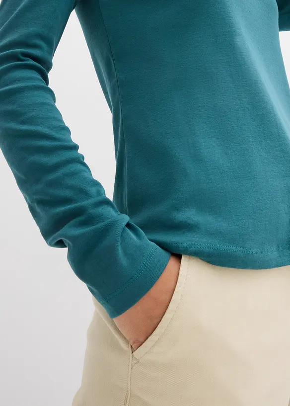 L&aring;ng&auml;rmad topp, bonprix