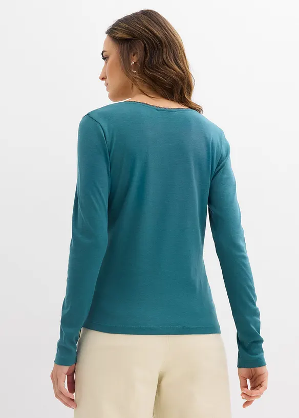 L&aring;ng&auml;rmad topp, bonprix