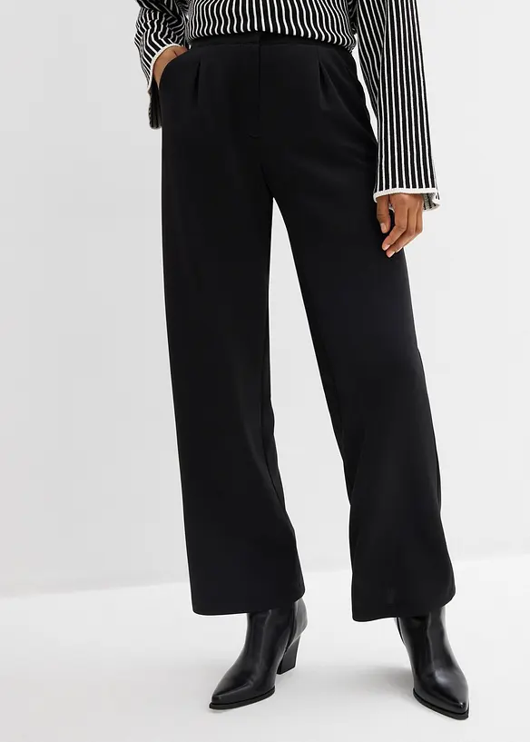 Bekv&auml;m byxa i f&ouml;ljsam trik&aring;, bonprix