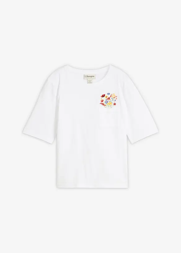 T-shirt av ekologisk bomull, bonprix