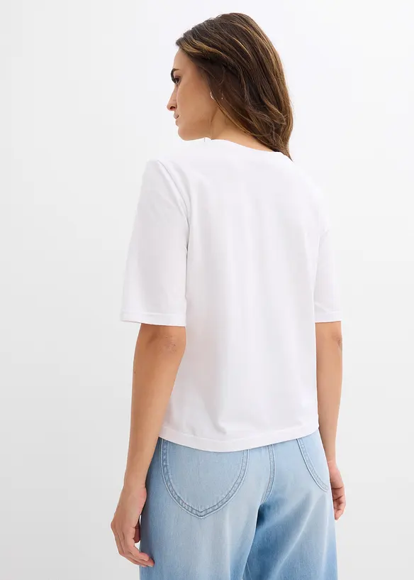 T-shirt av ekologisk bomull, bonprix