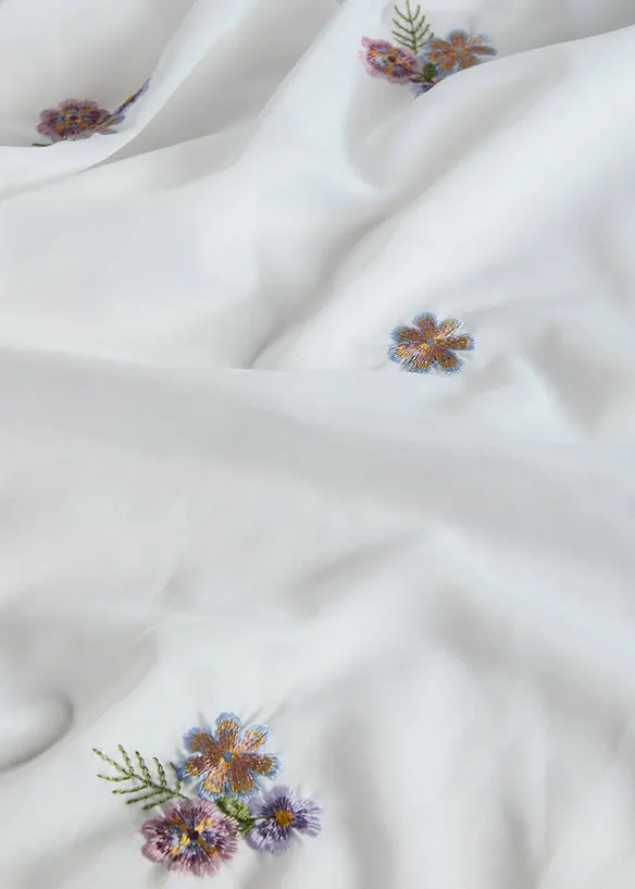 Gardin med broderi (1-pack), bonprix