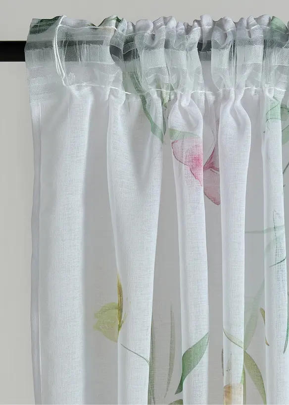 Gardin med blomm&ouml;nster (1-pack), bonprix