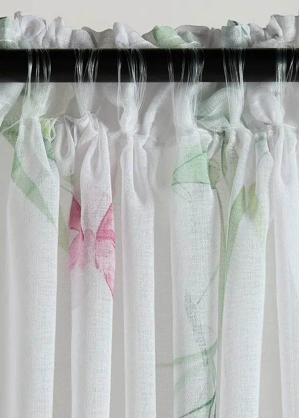 Gardin med blomm&ouml;nster (1-pack), bonprix