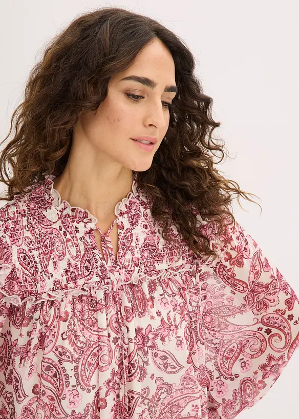 Tunikakl&auml;nning av mjuk mesh, bonprix