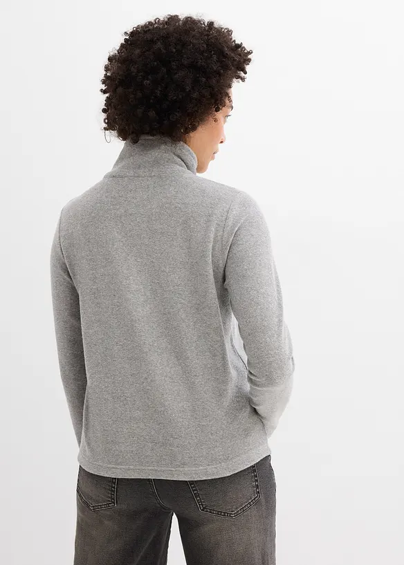 L&aring;ng&auml;rmad topp i frott&eacute;, bonprix