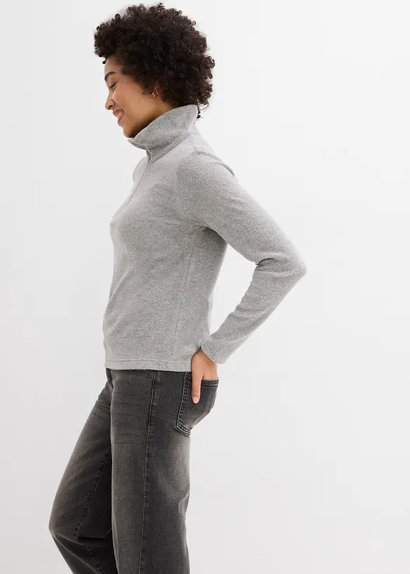 L&aring;ng&auml;rmad topp i frott&eacute;, bonprix