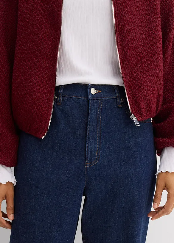 Loose Straight Jeans High Waist, bonprix