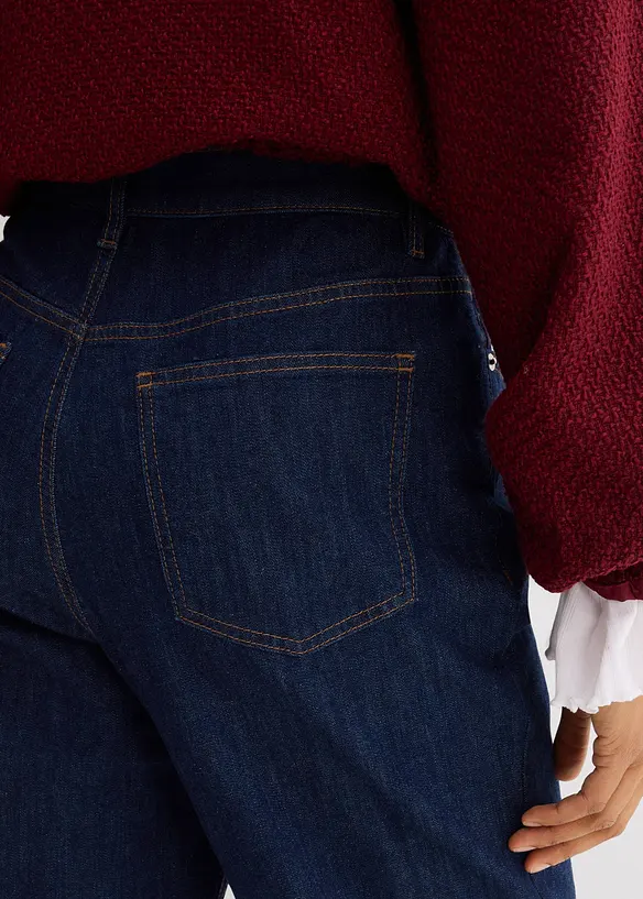 Loose Straight Jeans High Waist, bonprix