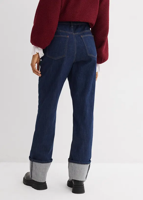 Loose Straight Jeans High Waist, bonprix