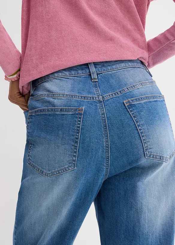 Loose Straight Jeans High Waist, bonprix