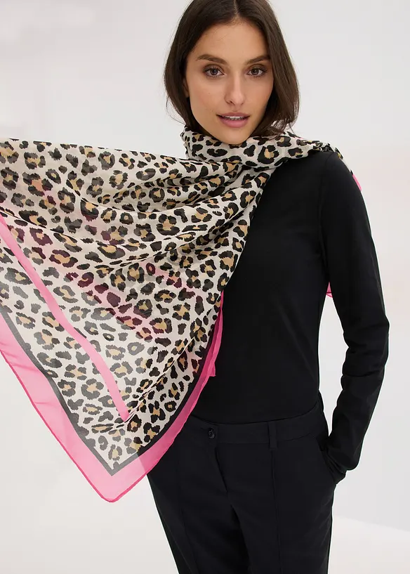Leopardm&ouml;nstrad scarf, bonprix