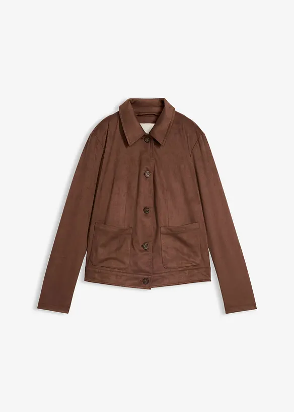 Jacka i mockaskinnimitation, bonprix