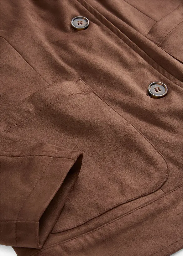 Jacka i mockaskinnimitation, bonprix