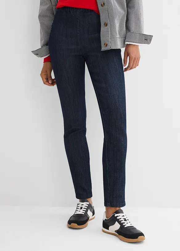 Slim Fit Jeans High Waist, cropped, bonprix