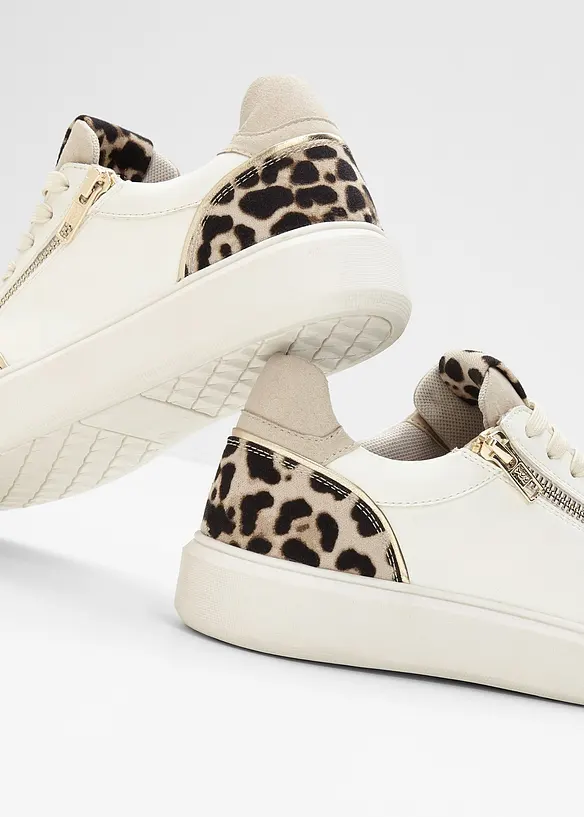 Sneakers med vadderad innersula, bonprix