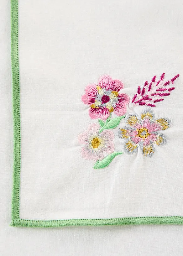 Tygservetter av ekologisk bomull (2-pack), bonprix