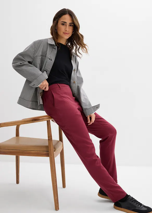 Chinos i viskosmix, bonprix