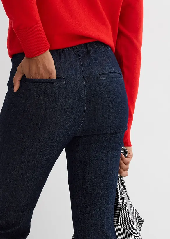 Slim Fit Jeans High Waist, cropped, bonprix