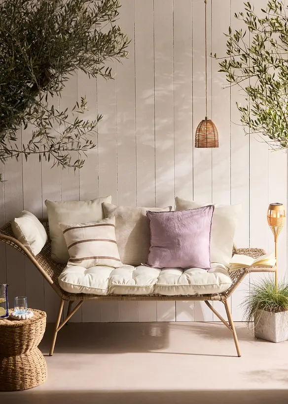 Tr&auml;dg&aring;rdsspjut med solceller (2 delar), bonprix