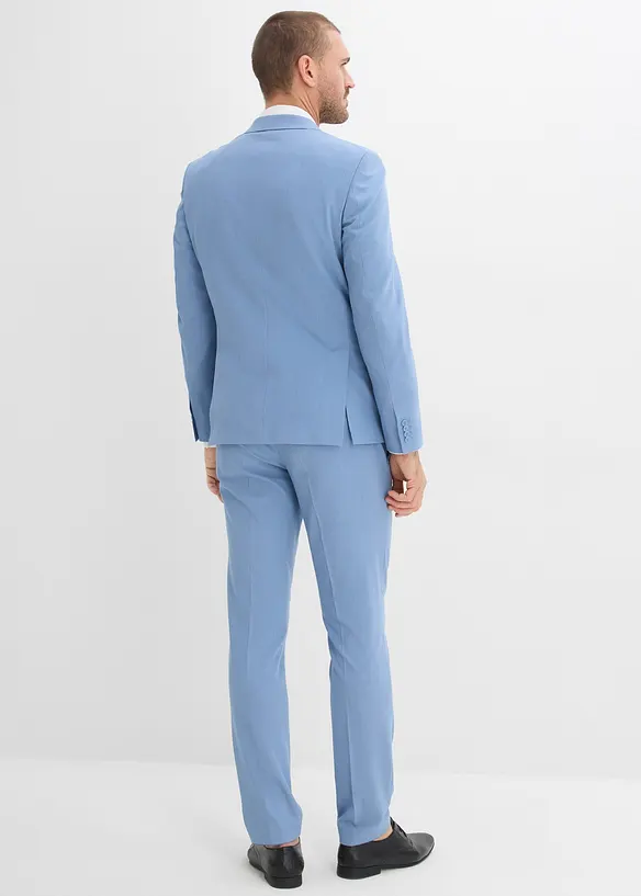 Superstretchig kostym (2 delar) Slim Fit, bonprix