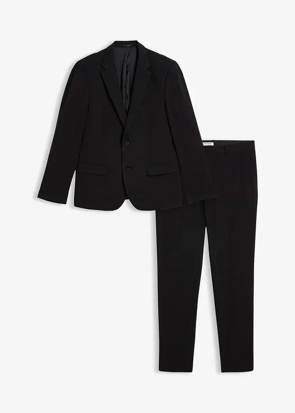 Superstretchig kostym (2 delar) Slim Fit, bonprix
