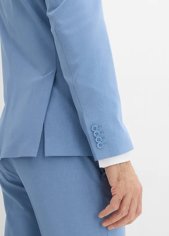 Superstretchig kostym (2 delar) Slim Fit, bonprix