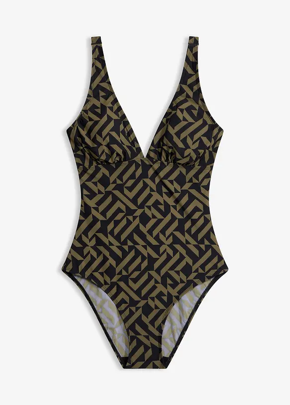 Baddr&auml;kt med V-ringning och l&auml;tt formande effekt, bonprix