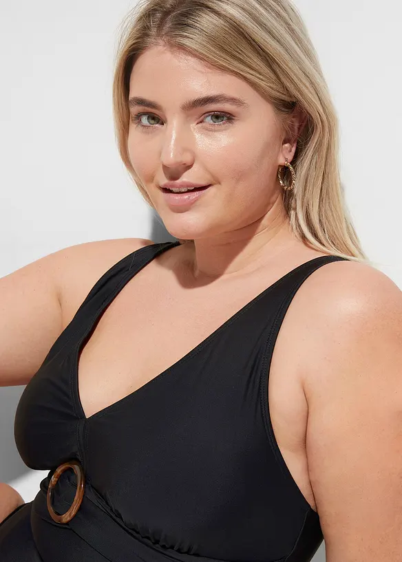 Baddr&auml;kt med V-ringning och l&auml;tt formande effekt, bonprix